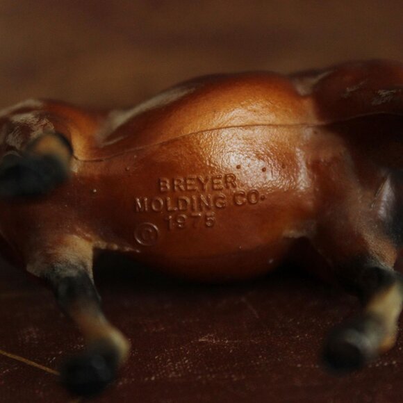Vintage 1970s Breyer Horse, Bay Arabian Mare, G1 #5011, Maureen Love - Picture 9 of 10